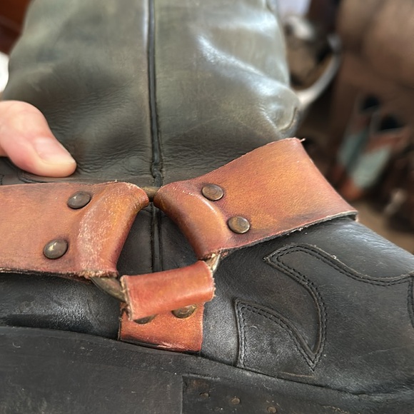Stetson Leather Harness Boots - Picture 10 of 10